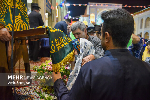 جشن میلاد امام رضا(ع) در حرم مطهر شاهچراغ(ع) شیراز