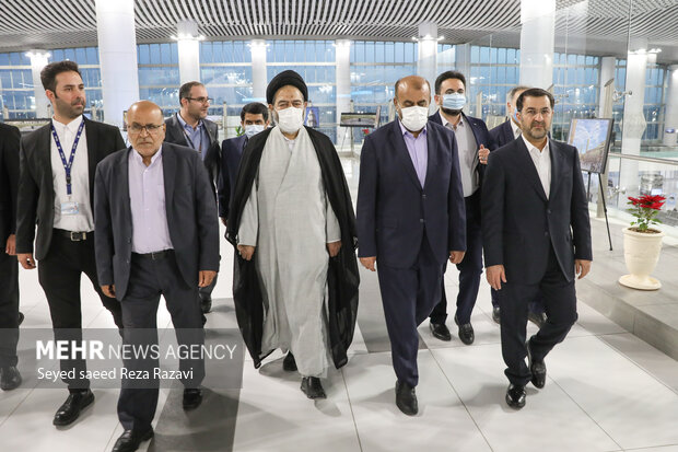 See-off ceremony of Iranian Hajj pilgrims 