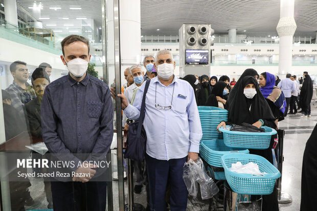 See-off ceremony of Iranian Hajj pilgrims 