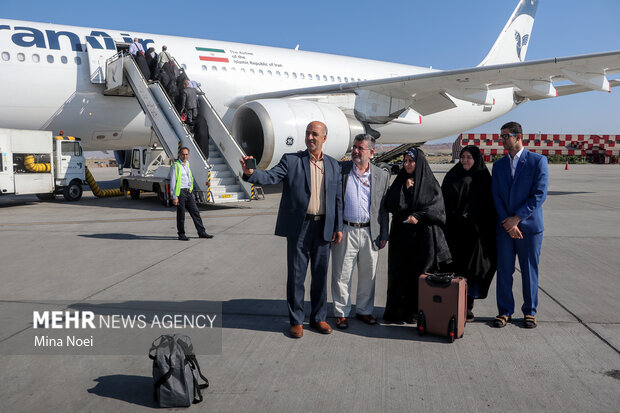 ۲۸هزار مسافر از طریق فرودگاه بین المللی ارومیه جابجا شده اند