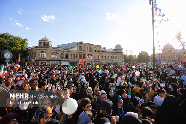 اختتامیه مراسم سلام فرمانده در همدان