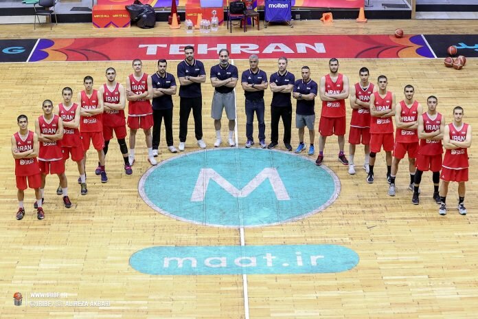Iran U16 basketball team