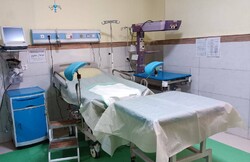 استقرار بیمارستان سیار در شلمچه