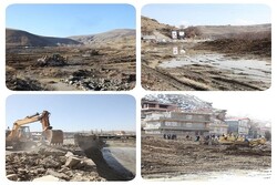 آزادسازی ۷۴.۴۳ هکتار از حریم و بستر رودخانه های آذربایجان غربی