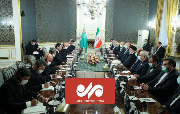امضای ۱۳ تفاهم‌نامه‌ مشترک بین ایران و ترکمنستان