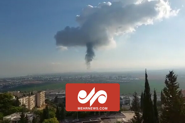 Hayfa'da petrol rafinerisinde yangın Hayfa'da petrol rafinerisinde yangın