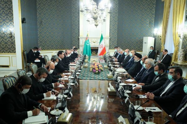 اقامة اجتماع مشترك لوفدين رفيعي المستوى من إيران وتركمانستان