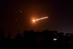 Israel strikes building in Damascus with 4 missiles