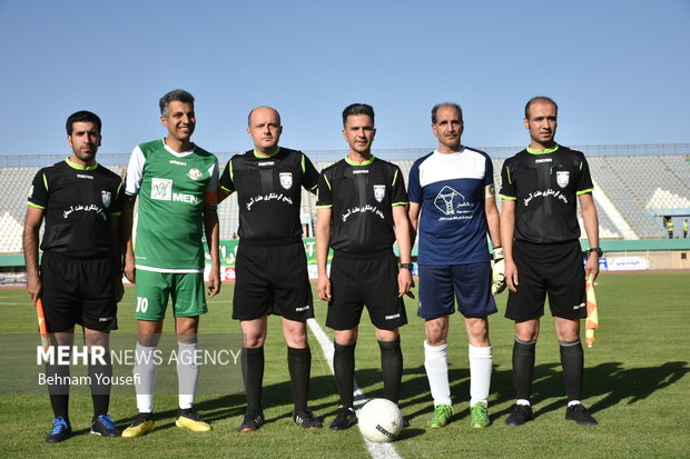 بازی دوستانه خیرخواهانه تیم رسانه و منتخب اراک