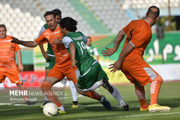 بازی دوستانه خیرخواهانه تیم رسانه و منتخب اراک 7