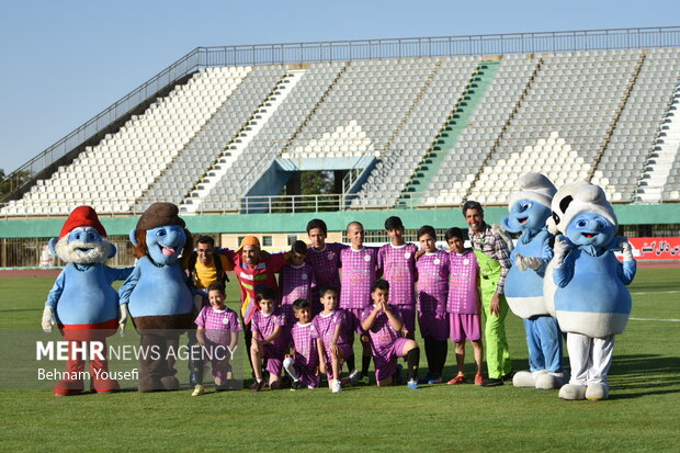 بازی دوستانه خیرخواهانه تیم رسانه و منتخب اراک 20