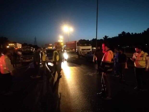 تصادف در محور چالوس/ اعزام ۷ مصدوم به مراکز درمانی