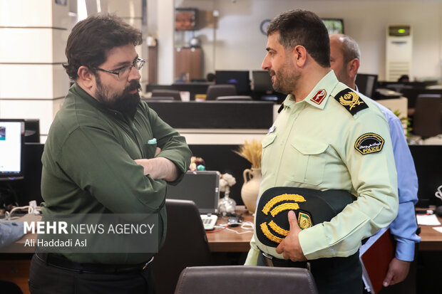 Police spox visits MNA HQ