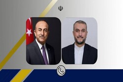 وزيرا خارجية إيران وتركيا يبحثان زيارة أردوغان لطهران