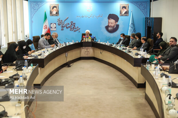نشست خبری معاون اول قوهقضائیه 10