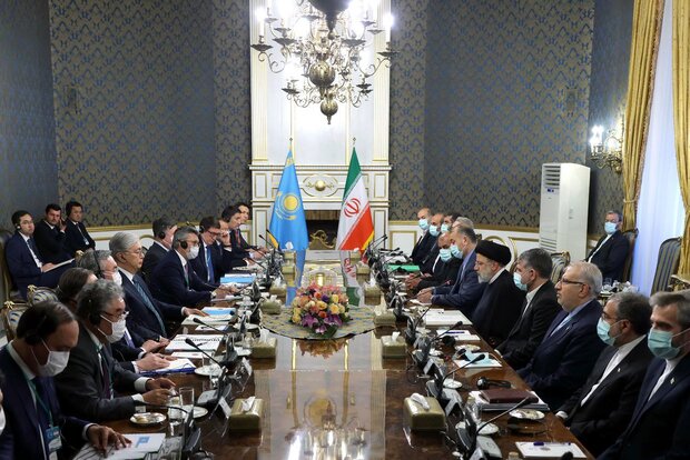 Iran-Kazakhstan high-ranking delegations hold talks