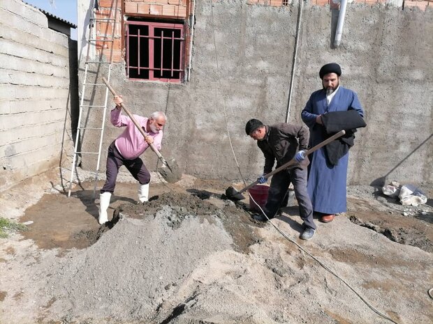 محرومیت زدایی گروه جهادی «شهید غلامی»/ ساخت بیش از ۴۰ ساختمان