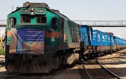 Kazakistan’dan Türkiye’ye giden ilk ihracat treni Tahran’dan yola çıktı
