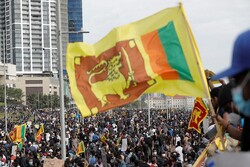 Sri Lanka’da Cumhurbaşkanlığı önünde protesto