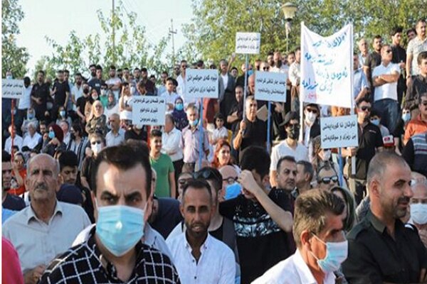 برگزاری تظاهرات گسترده در اربیل عراق