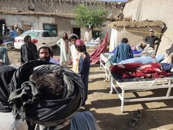 Afganistan'daki depremden görüntüler