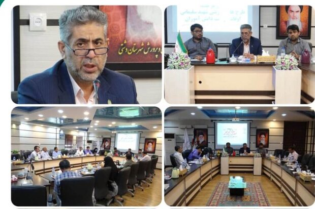 تکمیل پروژه‌های نیمه تمام دشتی در اولویت است