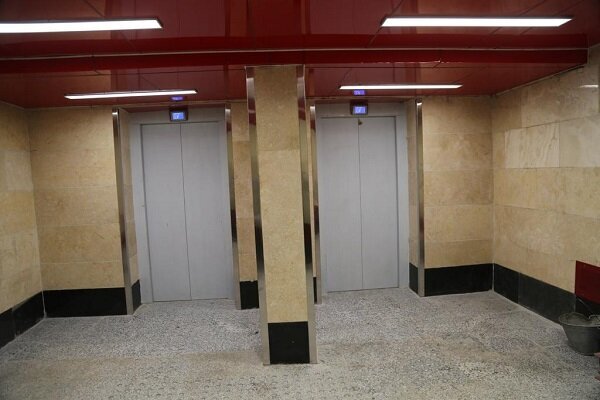 آسانسورهای ایستگاه مهدیه در خط ۷ فعال شدند