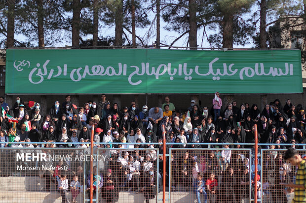 بیرجند کے آزادی اسٹیڈیم میں ترانہ "سلام فرماندہ“ کی عظیم الشان تقریب کا انعقاد

