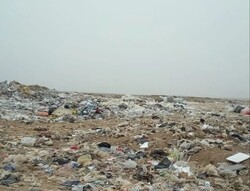 پاکسازی غرب منطقه کیان‌مهر به مساحت ۳۶ هکتار از زباله