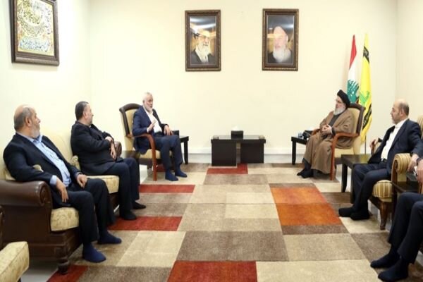 Hassan Nasrallah, Ismail Haniyeh meet in Lebanon