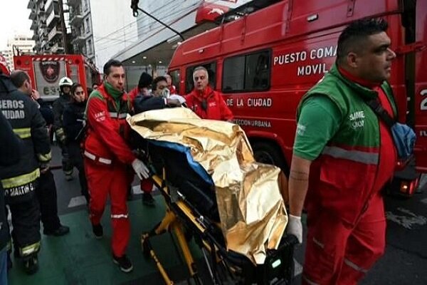 Five dead, 35 injured in building blaze in Buenos Aires