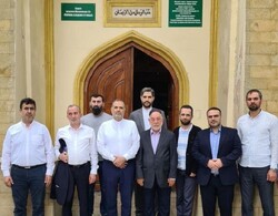 İran heyetinden Derbent Cuma Camii'ne ziyaret