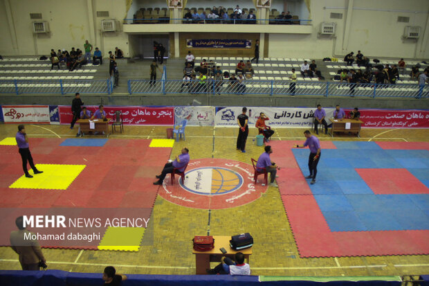 مسابقات رزمی کارگران در استان البرز به کار خود پایان داد