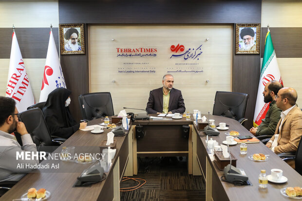 معاون دادستان کل کشور از خبرگزاری مهر بازدید کرد