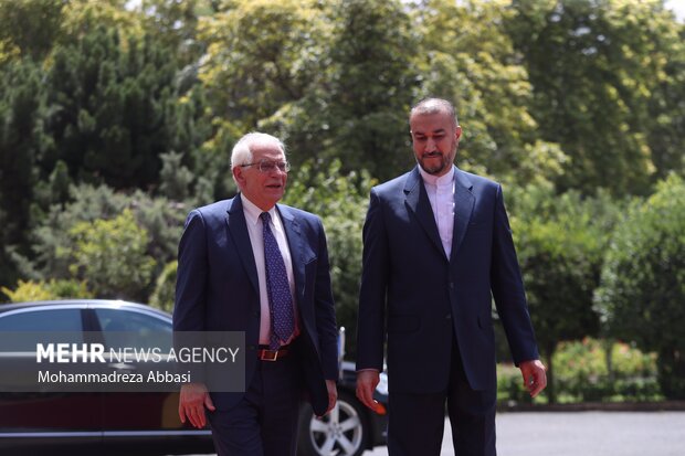 Amir-Abdollahian meeting with EU chief Borrell
