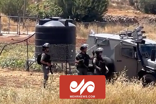 حمله نظامیان صهیونیست به فلسطینیها