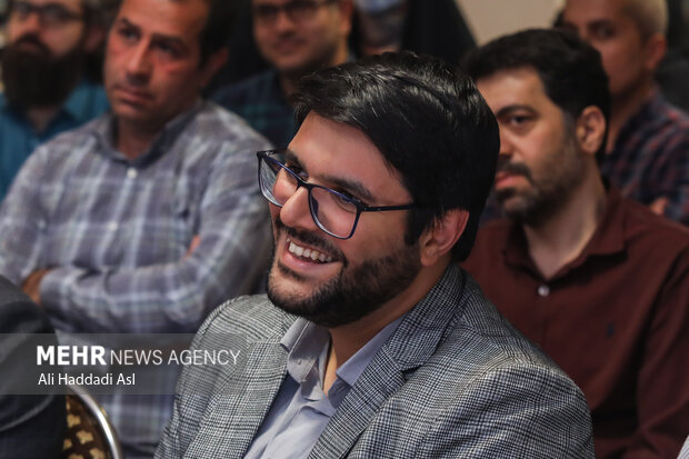 سیدرضا کاظمی مدیرعامل موسسه تبیان در جشن بیستمین سالگرد تاسیس خبرگزاری مهر حضور دارد