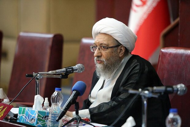قدردانی آیت الله آملی لاریجانی از حضور حماسی مردم در ۲۲ بهمن قدردانی آیت الله آملی لاریجانی از حضور حماسی مردم در ۲۲ بهمن
