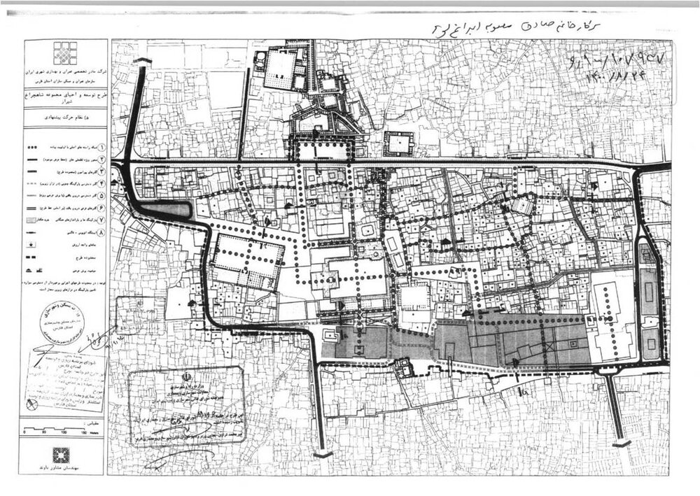 سرمایه گذاری وزارت راه و شهرسازی در ۳۶۰ هکتار بافت قدیم شیراز