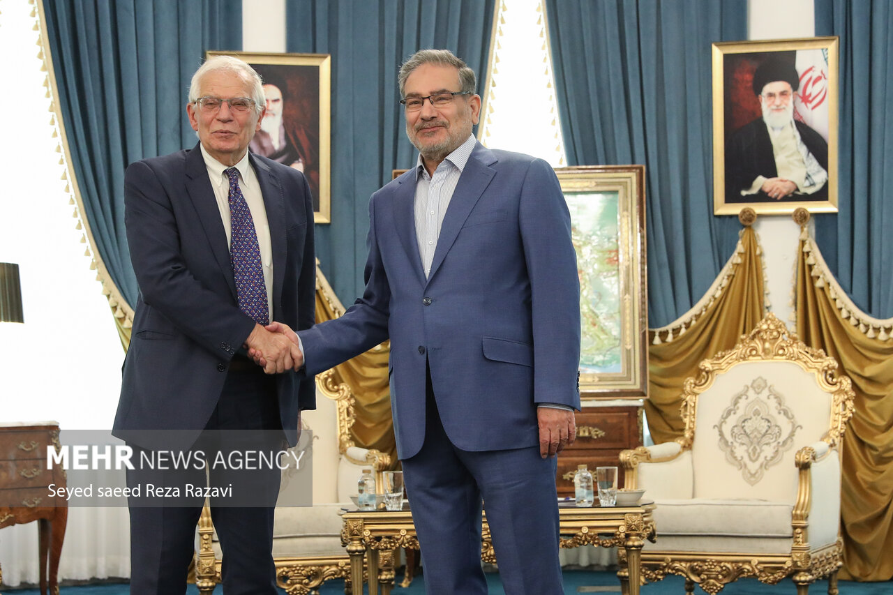 AB temsilcisi Borrell, İranlı üst düzey güvenlik yetkilisi ile görüştü