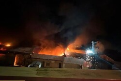 اسرائیلی شہر حیفا میں لاجسٹکس کی کمپنی میں آگ لگ گئی