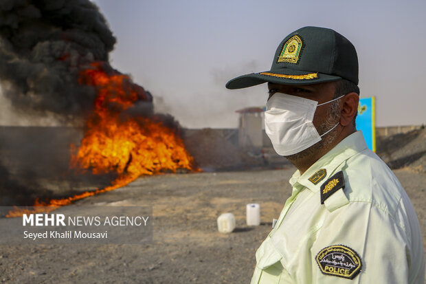 بیش از ۸۱ تن انواع مواد مخدر امحاء شد