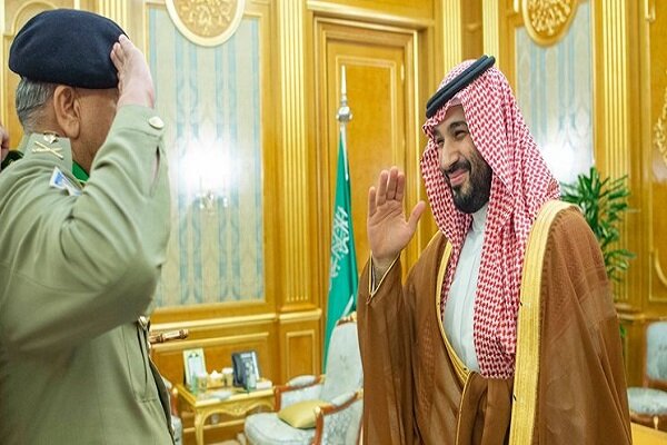 رایزنی ولیعهد سعودی با مقام نظامی ارشد پاکستانی