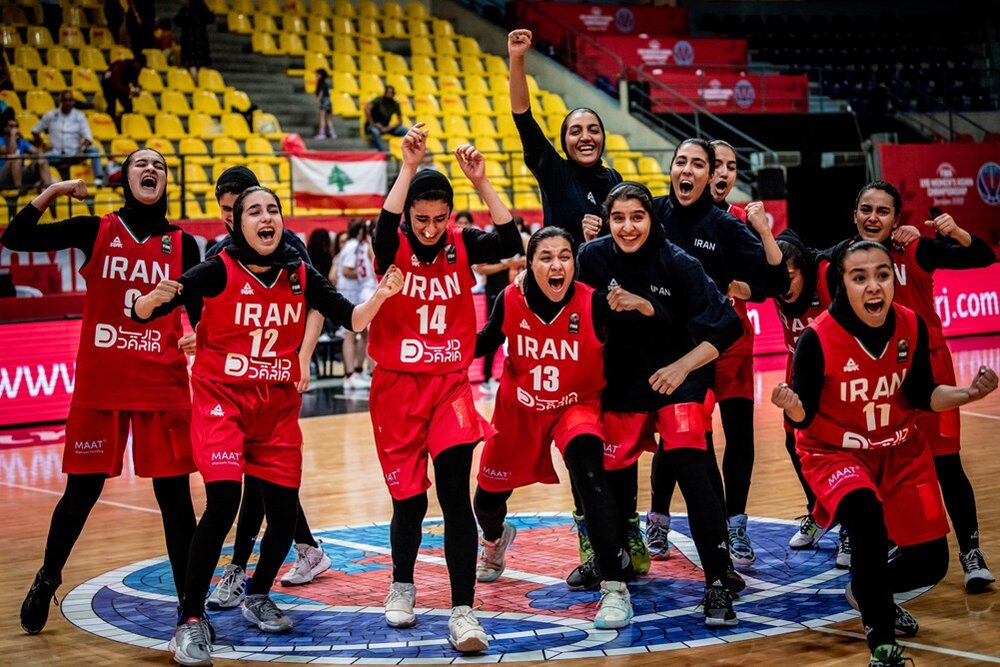 Iran come fifth in 2022 FIBA U16 Women's Asian Championship Division B