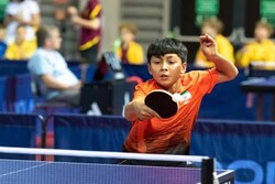 مراهق إيراني يحرز المركز الثالث بالمهرجان العالمي لكرة الطاولة