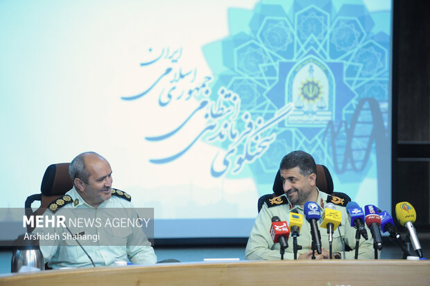 نشست خبری سردار مهدی حاجیان سخنگوی فرماندهی کل انتظامی جمهوری اسلامی ایران صبح امروز برگزار شد