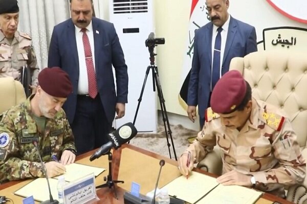 امضای یادداشت تفاهم نظامی میان بغداد و فرمانده ناتو در عراق