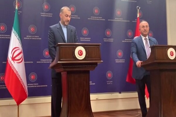 Emir Abdullahiyan ile Çavuşoğlu arasında kritik görüşme Emir Abdullahiyan ile Çavuşoğlu arasında kritik görüşme
