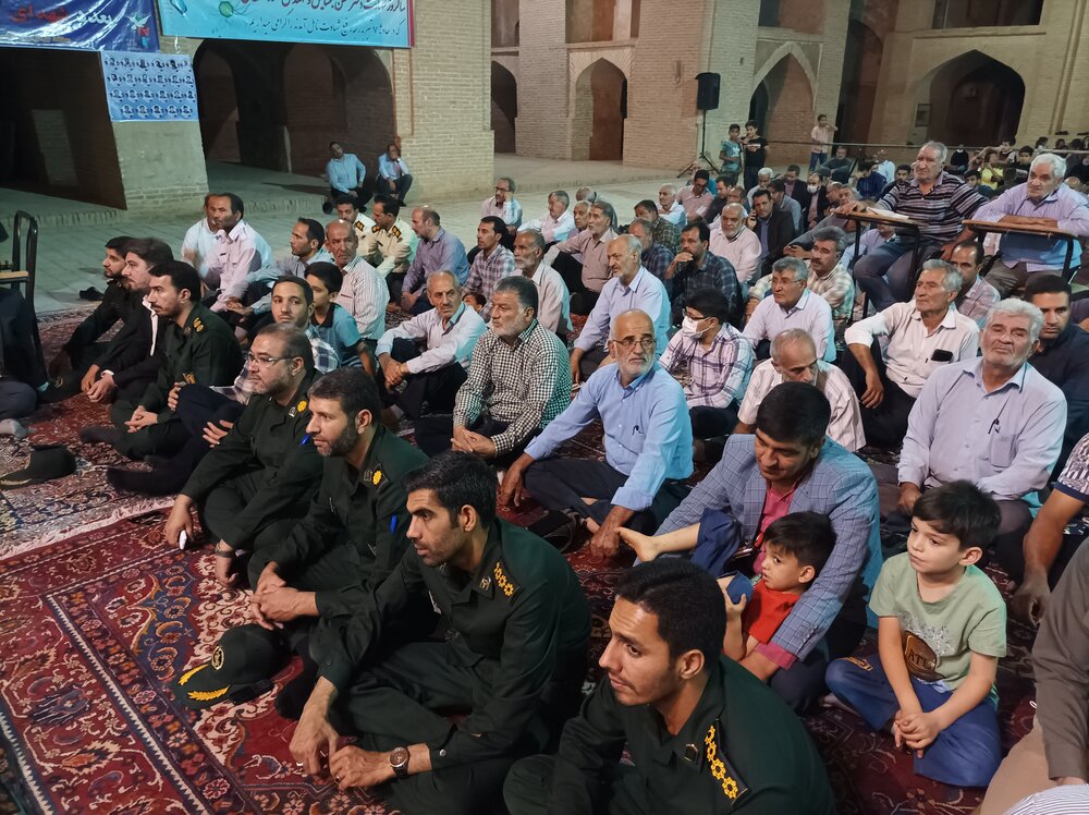 مراسم گرامیداشت شهدای هفتم تیر در اردستان