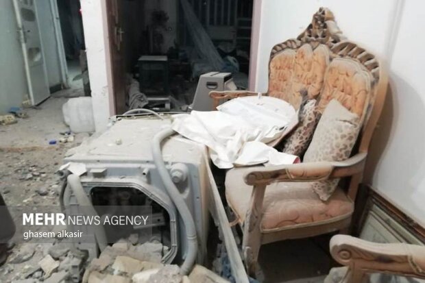 ۱۲ مصدوم و ۱۲ خانه آسیب دیده / خانههای مجاور غیرقابل سکونت شدند